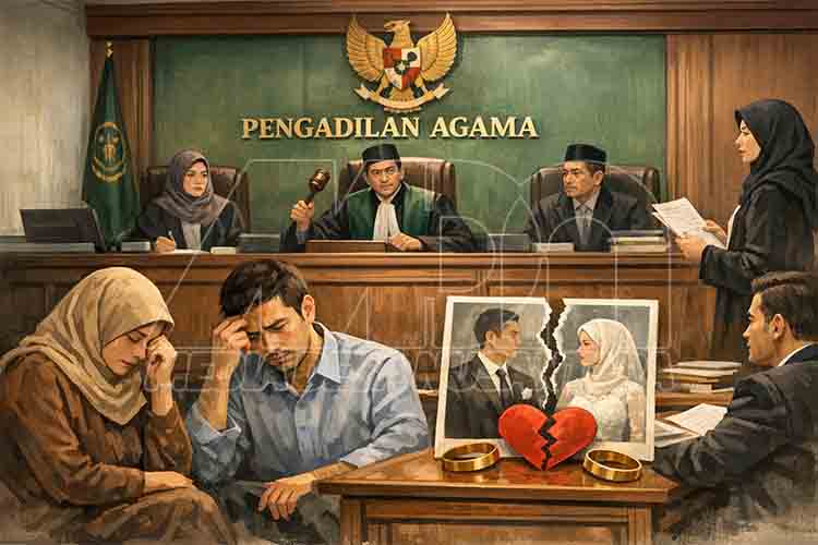 Cerai Gugat Mendominasi mdn