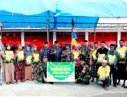Dandim 1426 Takalar Dorong UMKM Lewat KDKMP dan Bazar Ramadhan di Desa Kampung Beru 