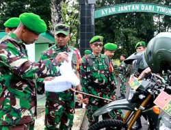 Dandim 1426/Takalar Periksa Kendaraan Anggota dalam Status Siaga Satu