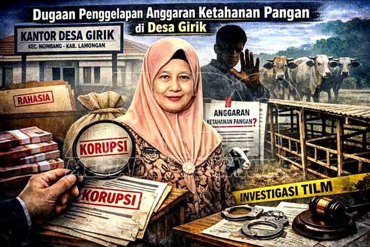 Dugaan Penggelapan Anggaran Ketahanan Pangan di Desa Girik MDN