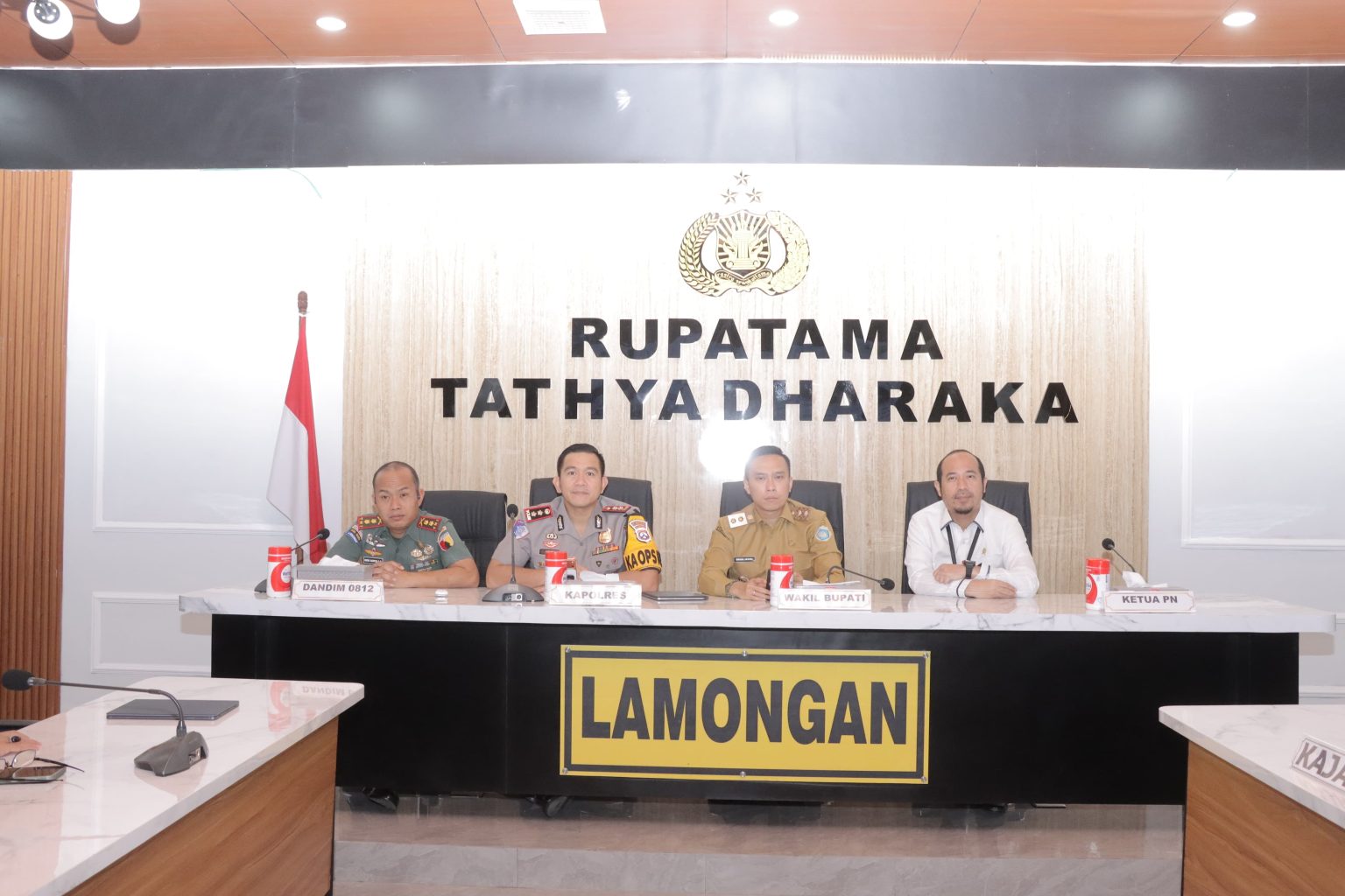 Forkopimda Lamongan Matangkan Strategi