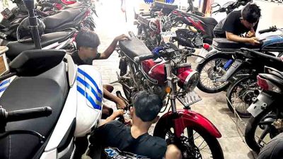 Gercep! Polres Ngawi Bubarkan Arak-Arakan Motor, Tindak Lanjuti Laporan Warga