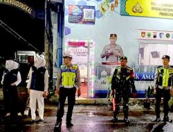 Hujan Deras Tak Surutkan Semangat, Pos PAM Kodim 0711/Pemalang Tetap Layani Pemudik