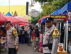 Polres Ngawi Patroli Pasar Pastikan Harga dan Stok Bapokting Aman