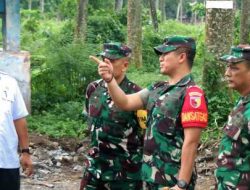 Wasev Mabesad Nilai Pelaksanaan TMMD Kediri Berjalan Sesuai Rencana
