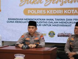 Perkuat Iman dan Kepedulian, Polres Kediri Kota Gelar Tausiah Ramadhan, buka puasa, Santunan anak yatim dan kaum duafa