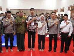 Menumbuhkan Nasionalisme Generasi Muda, Polres Kediri Kota Gelar Binlat Jati Diri Bangsa