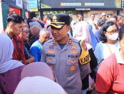 Polres Ngawi Gelar Pasar Murah Masyarakat Sumringa