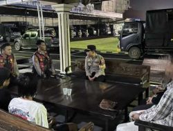 Patroli Pamapta Polres Mojokerto Kota Gagalkan Tawuran Jelang Sahur