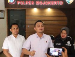 Polres Mojokerto Amankan 2 Tersangka Pencuri Truk Crane