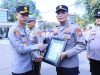 Kapolres Kediri Kota Berikan Penghargaan kepada 35 Personel dan 11 Warga Berprestasi