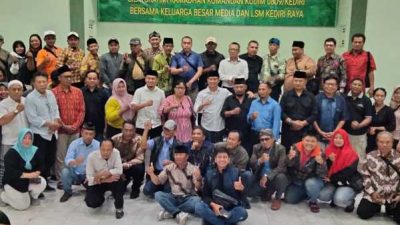 Kodim 0809 Kediri Gelar Silaturahmi Ramadan Bersama Media, LSM dan Ormas