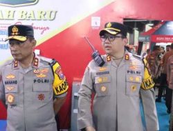 Kapolda Jatim Tinjau Kesiapan Posyan Terpadu Alun – alun Kota Mojokerto