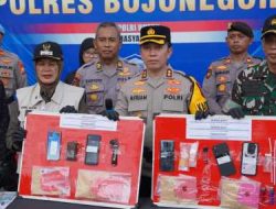 Polres Bojonegoro Bongkar Jaringan Peredaran Sabu dan Ganja, 13 Tersangka Ditangkap