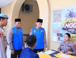 Kapolres Kediri Kota Monitoring Penerimaan Akpol, Bintara, dan Tamtama 2026