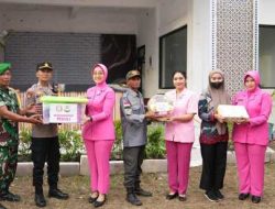 Cek Langsung Pos Pengamanan, Kapolres Kediri Kota Beri Semangat Personel Pengamanan Operasi
