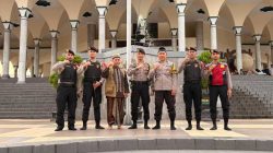 Pastikan Ibadah Aman, Polisi Sisir Masjid di Kota Kediri