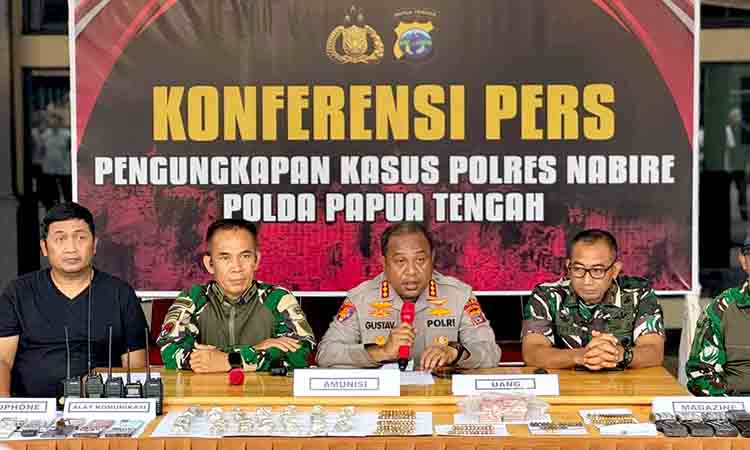 Kamp KKB di Nabarua Dibongkar Aparat Gabungan