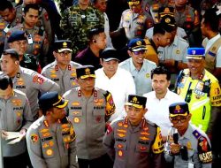 Kapolri dan Bupati Sidoarjo Pastikan Arus Mudik Lebaran Aman dan Lancar