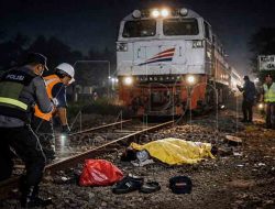 Warga Tewas Tertabrak KA Blambangan Ekspres di Jalur Babat–Bourno