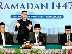 Kemenag Resmikan Idul Fitri 1447 H Jatuh pada Sabtu, 21 Maret 2026