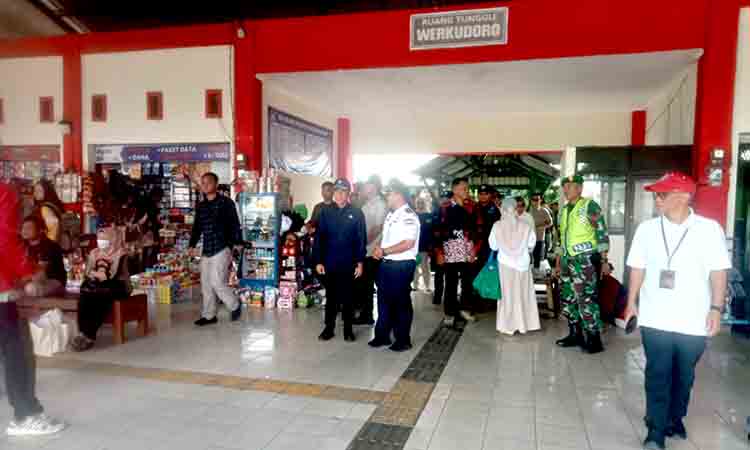 Kodim Ngawi dan Polres Amankan Kunjungan Menteri