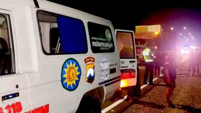 Lakalantas Di JLU Lamongan