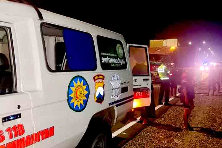 Lakalantas Di JLU Lamongan