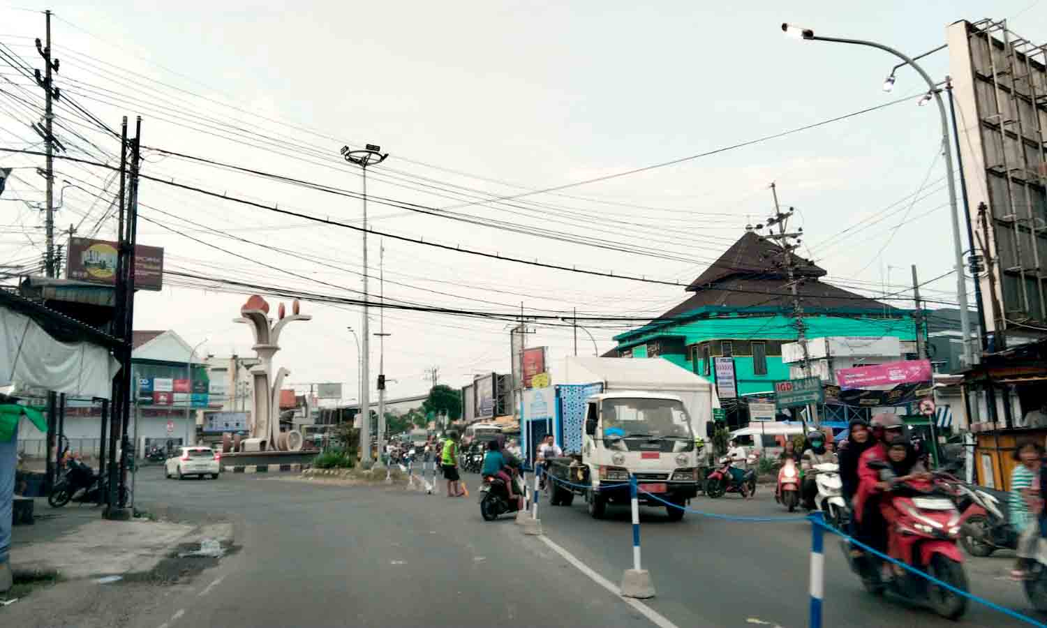 Operasi Ketupat Semeru, Pasar Babat Jadi Fokus Pengamanan Polres Lamongan