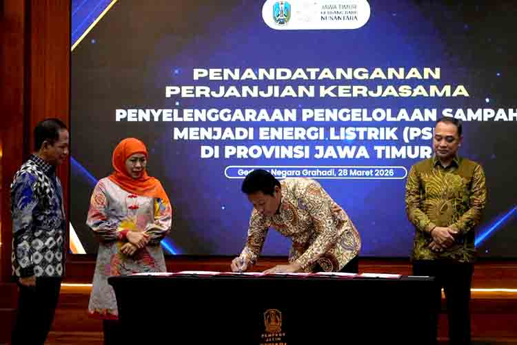 Pemkab Sidoarjo Teken PKS Pengolahan Sampah