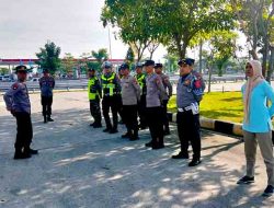 Pengamanan Mudik Lebaran, Kodim 0805/Ngawi dan Tim Gabungan Siaga di Pos Pam Rest Area KM 575