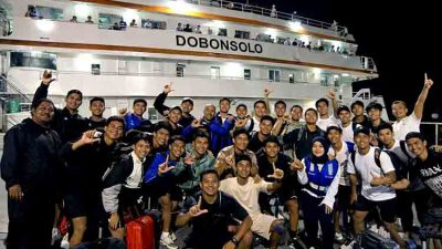 Persiba Balikpapan Pulang Lewat Laut Usai Tumbang dari Persela
