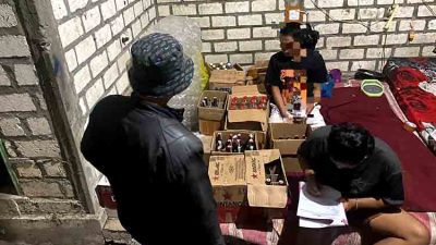 Polres Lamongan Amankan Penjual Miras Ilegal