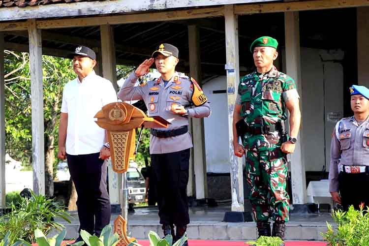 Polres Ngawi Laksanakan Apel Gelar Pasukan Operasi Ketupat Semeru