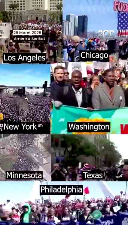 Ricuh di Pusat Kota LA