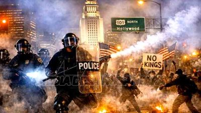 Ricuh di Pusat Kota LA mdn