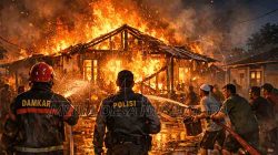 Rumah Warga di Paciran Hangus Terbakar Menjelang Takbiran