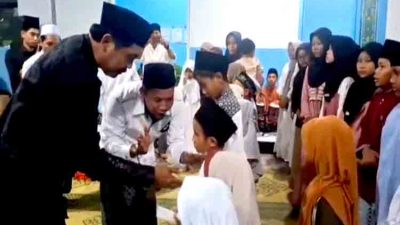 SPPG Lopang 1 dan MWCNU Kembangbahu Gelar Santunan Ramadan, 62 Anak Yatim Terima Manfaat