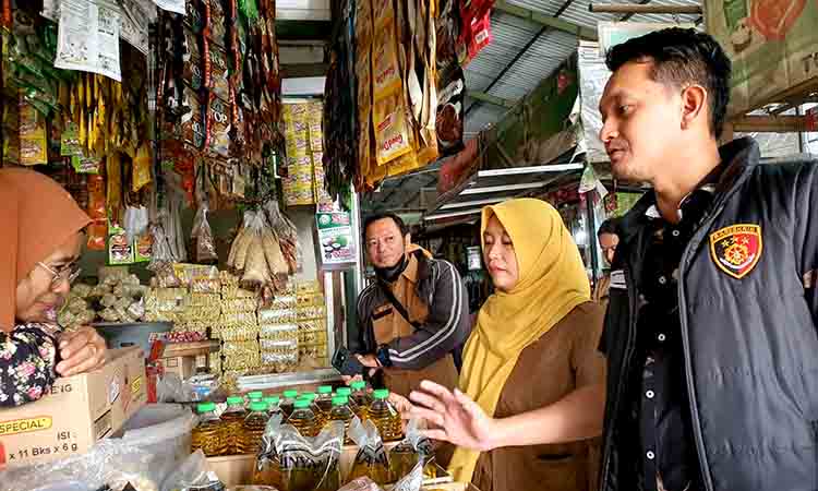 Satgas Pangan Polres Ngawi Cek Harga dan Stok