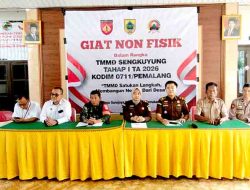 Satgas TMMD Sengkuyung Tahap I Tahun 2026 Kodim 0711/Pemalang Gelar Penyuluhan Hukum Terpadu di Desa Surajaya