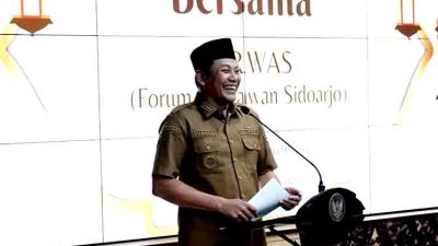 Wabup Subandi Kritik Wartawan Dorong Pembangunan Sidoarjo