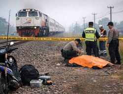 Warga Babat Tewas Tertabrak KA Anjasmoro Saat Siapkan Peralatan Pancing