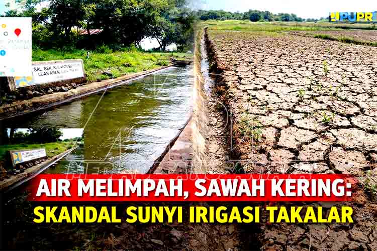 Air Melimpah, Sawah Kering