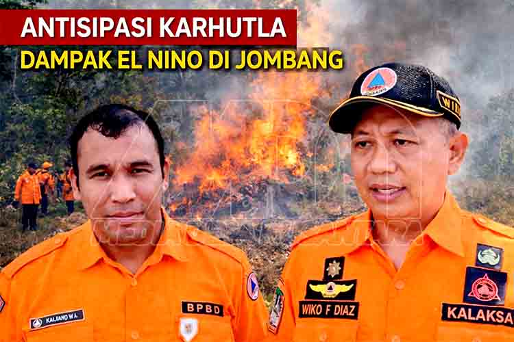 BPBD Jombang Siapkan Edaran Antisipasi Karhutla Dampak El Nino mdn