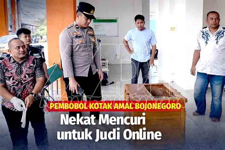 Bobol Kotak Amal Demi Judol MDN