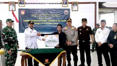 Bupati Pemalang Buka Secara Resmi TMMD Sengkuyung