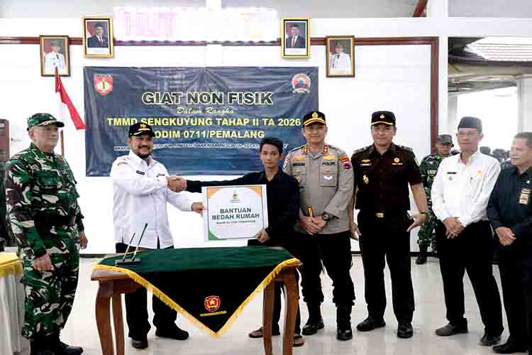 Bupati Pemalang Buka Secara Resmi TMMD Sengkuyung
