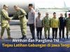 Pangdam IV/Diponegoro Dampingi Menhan dan Panglima TNI Tinjau Latihan Operasi Laut Gabungan 2026