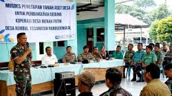 Danramil Randudongkal Hadiri Musdes Pembangunan Gerai Kopdes Merah Putih di Desa Rembul