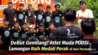 Debut Gemilang! Atlet Muda PODSI Lamongan Raih Medali Perak di Hari Pertama Kejurprov Dayung Jatim 2026